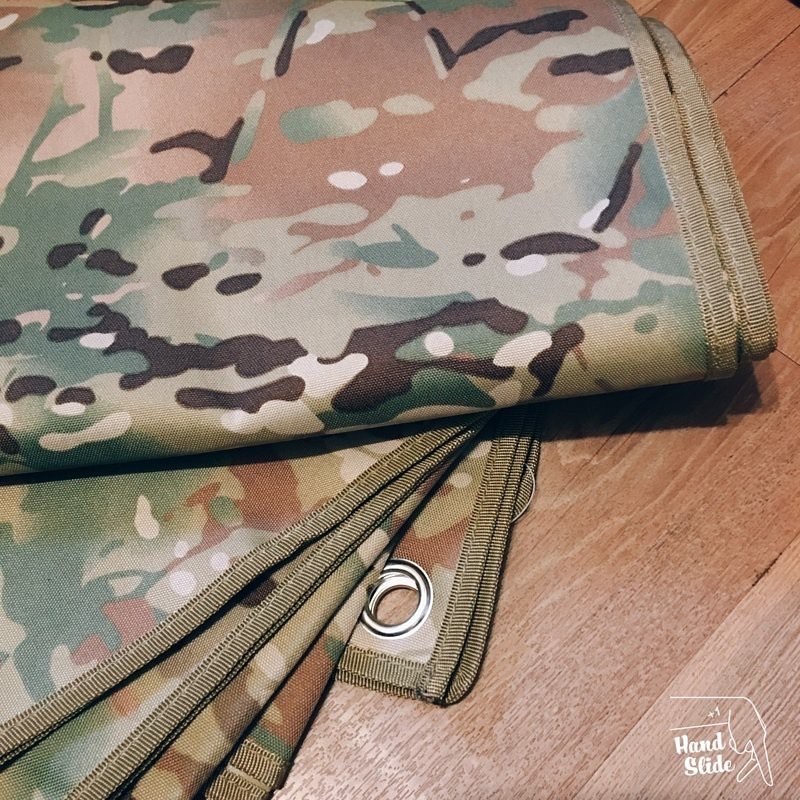 Hand Slide 日本 Oregonian Camper 迷彩 防水地墊M 140*100cm 露營 野營 防水 戶外 防潮 pvc 尼龍