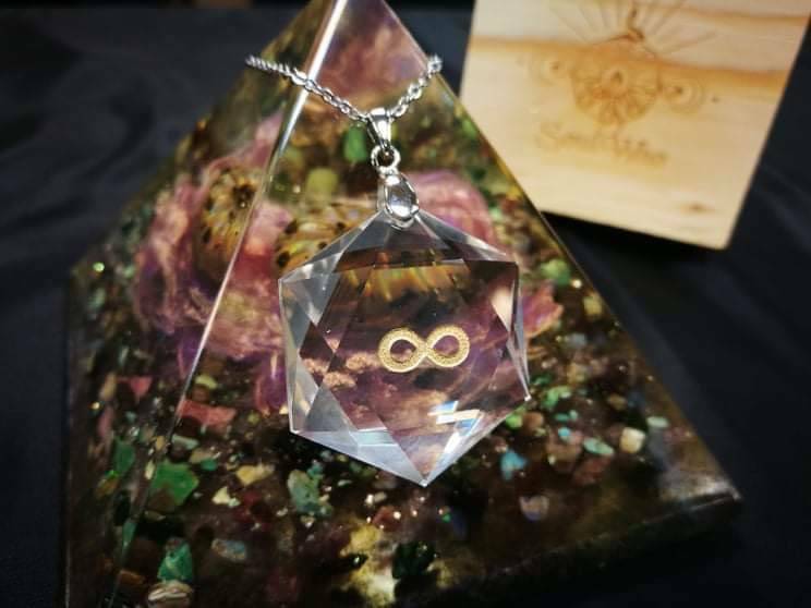 神聖六芒星白水晶項鍊