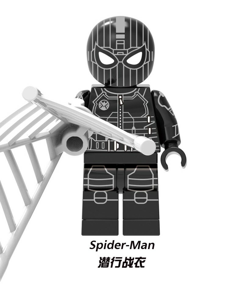 Spider-Man Marvel Custom Minifigures Minifigs Fit Lego XH1450