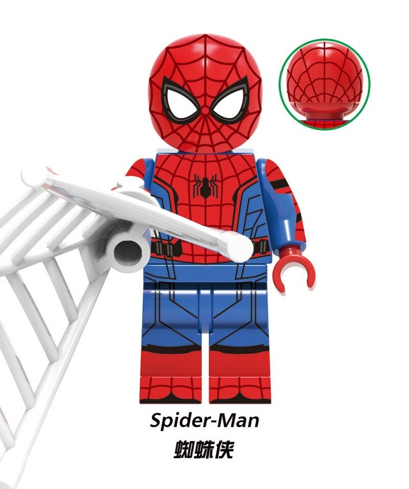 Spider-Man Marvel Custom Minifigures Minifigs Fit Lego XH1448