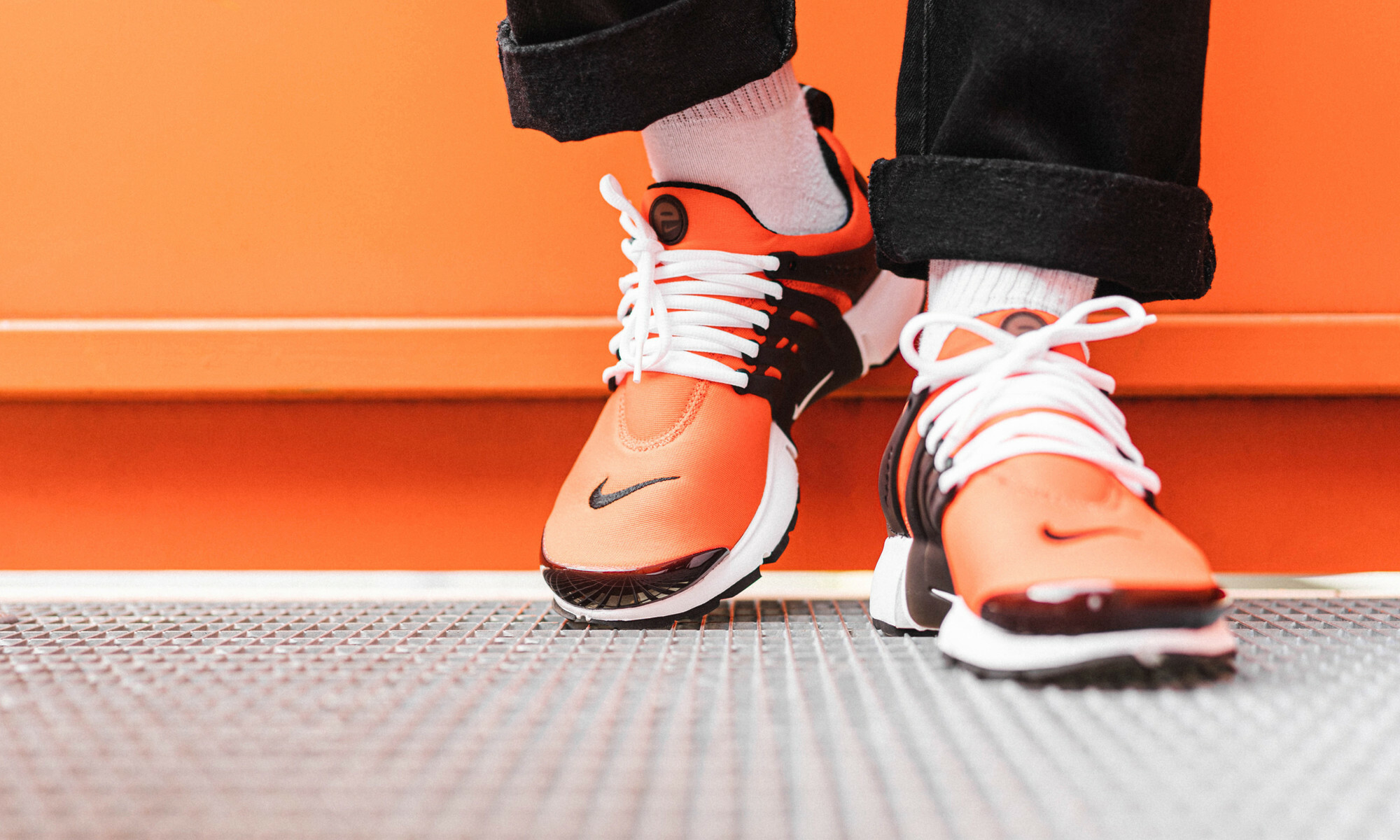 escarpins orange zara