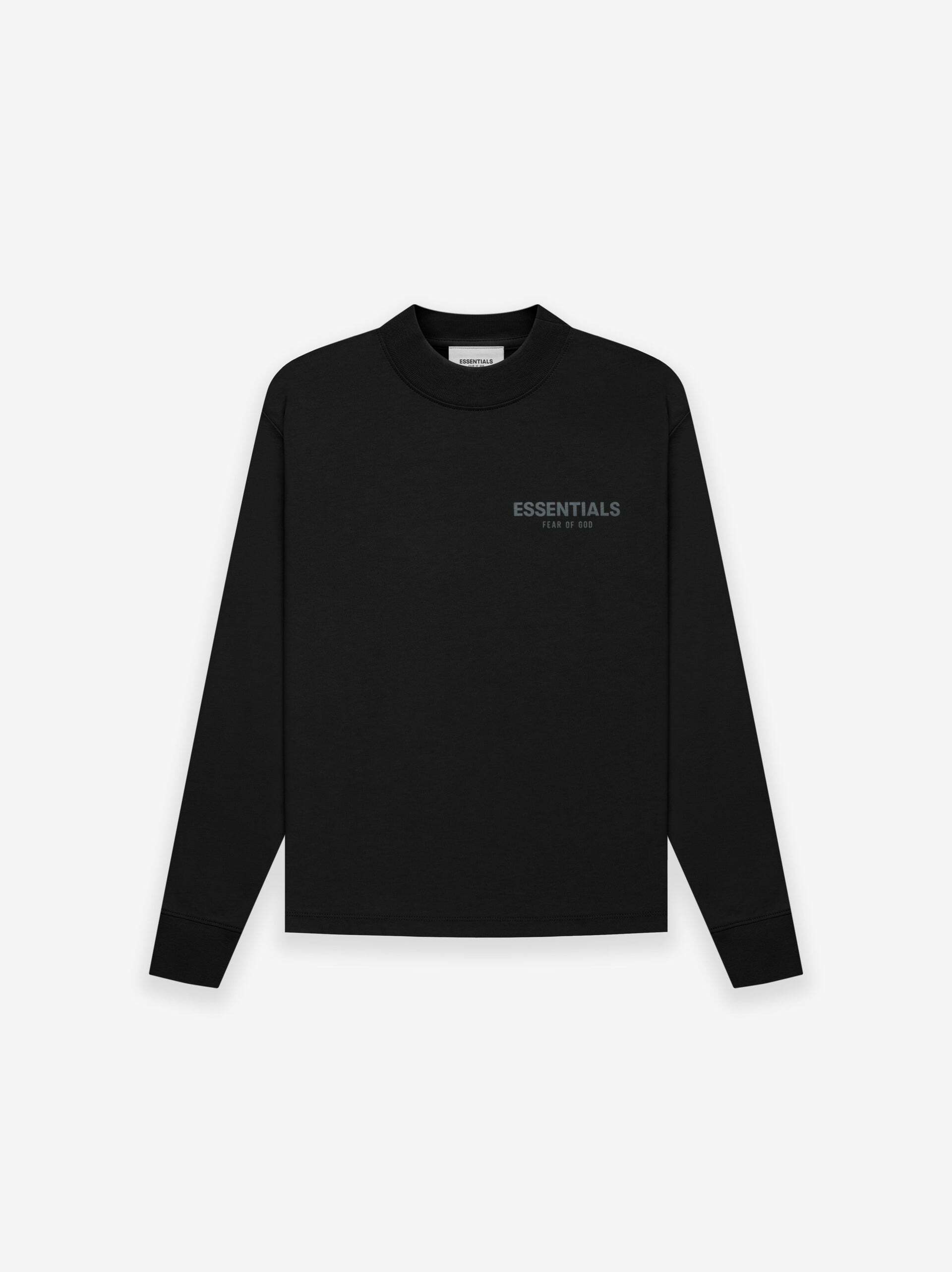[現貨] Fear Of God Essentials【KIDS】 Core Long Tee Black