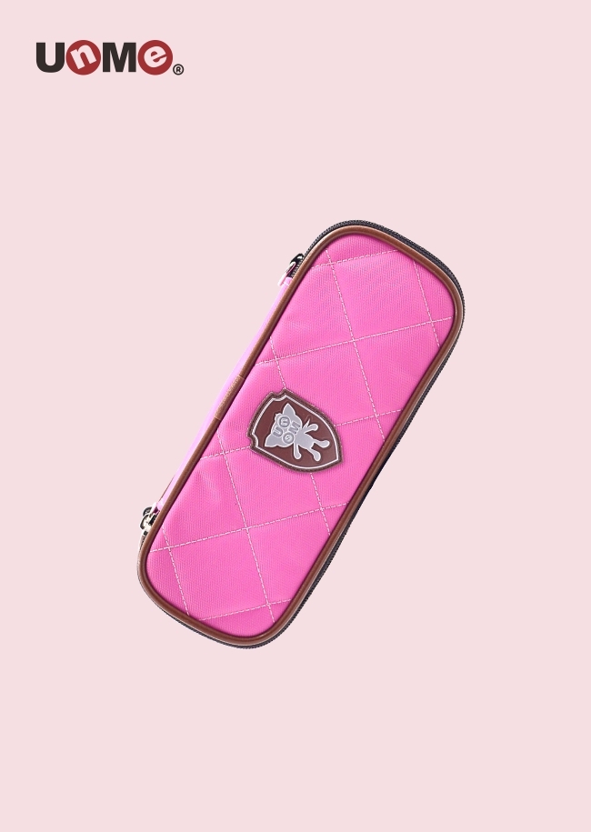 皇家菱格筆袋-桃紅(U3902)