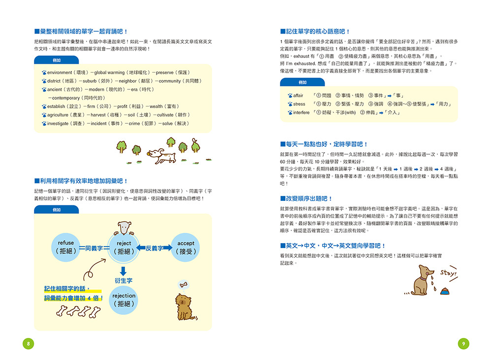 [任選五本$999] 用狗狗的一天背英文單字(附MP3CD)