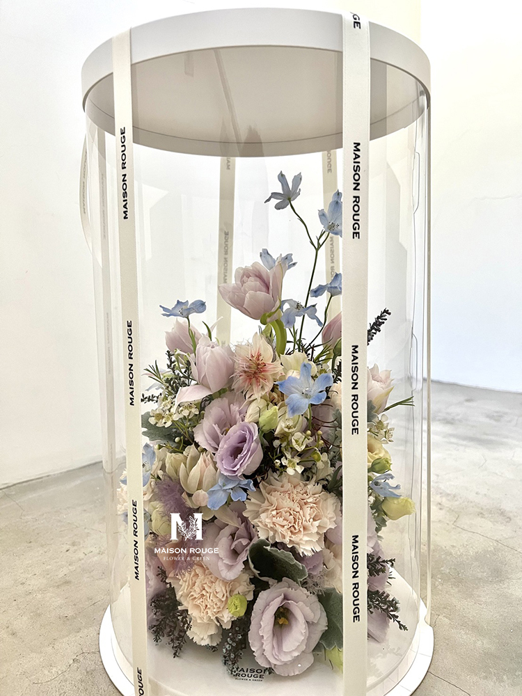 城市花旅．蛋糕花盒．韓式春日午後．鮮花