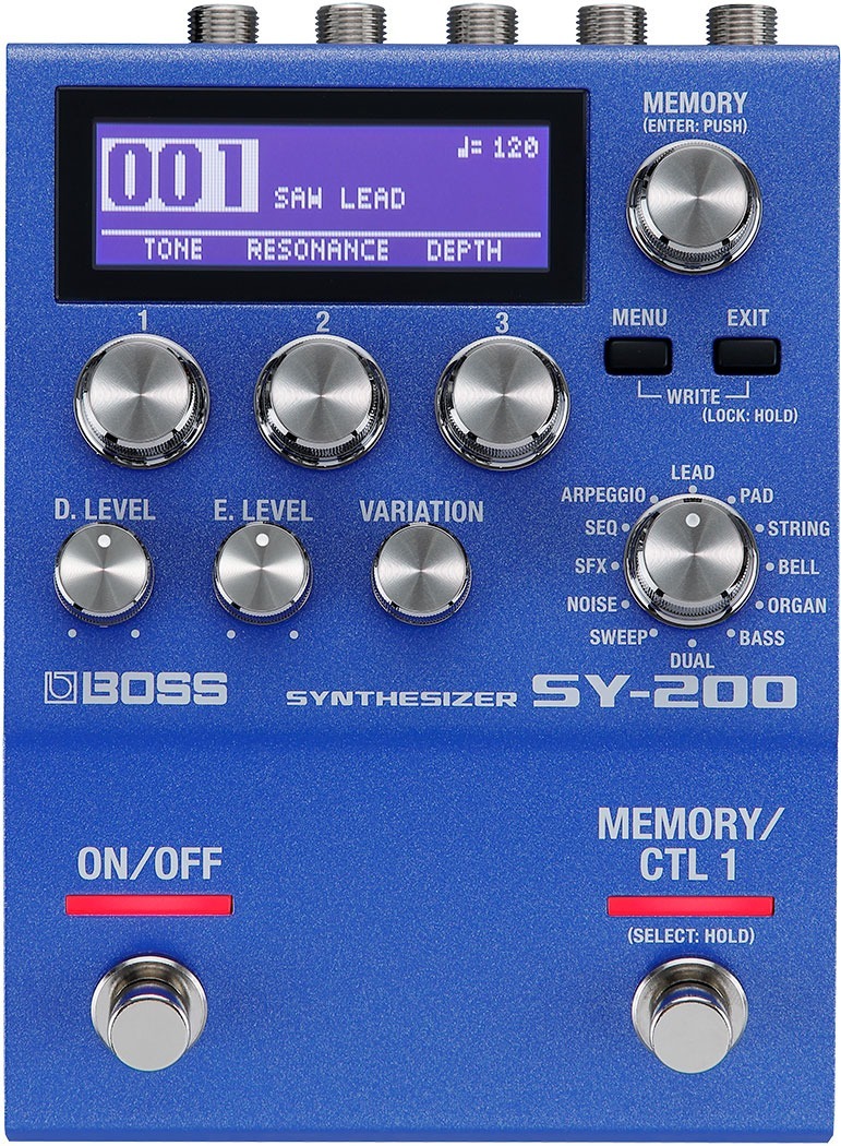 BOSS BOSS SY-200 Synthesizer 合成器效果器 — 三峽吉他 / Bass｜YA! 玩音樂
