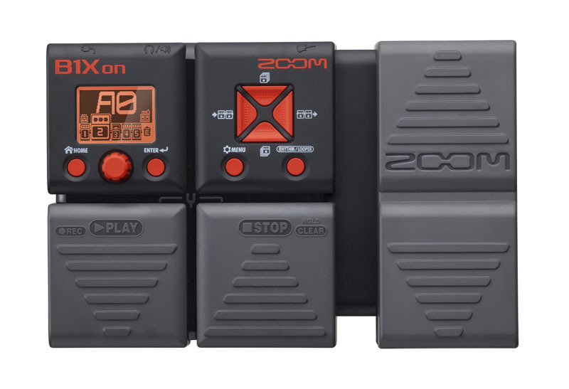 ZOOM B1Xon 電貝斯綜合效果器｜入門首選 100種音色