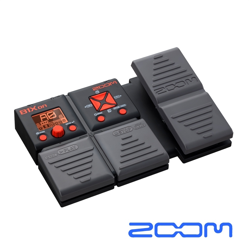 ZOOM B1Xon 電貝斯綜合效果器｜入門首選 100種音色
