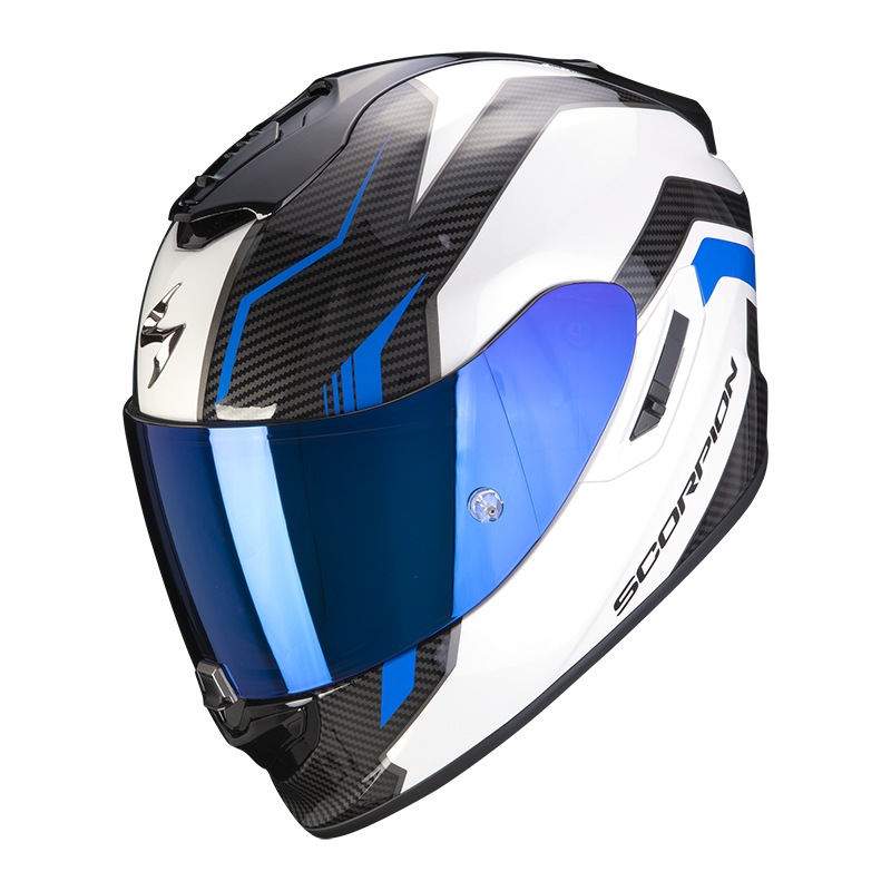 SCORPION EXO-1400 AIR FORTUNA WHITE/BLUE 白藍 全罩