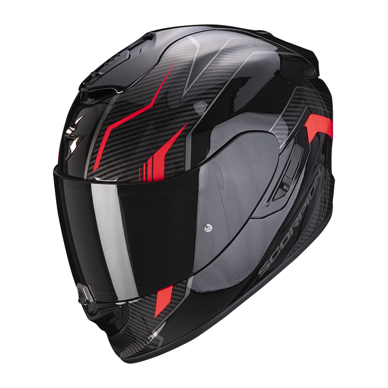 SCORPION EXO-1400 AIR FORTUNA BLACK/RED 黑紅 全罩