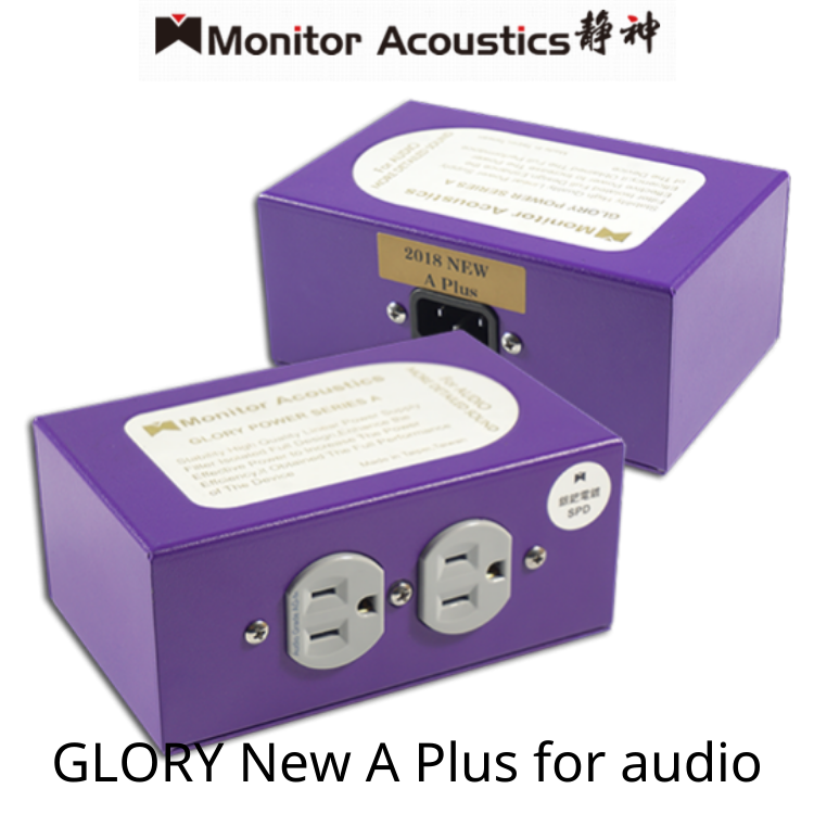 Monitor Acoustics GLORY New A-Plus For Audio AC Power Clean Conditions