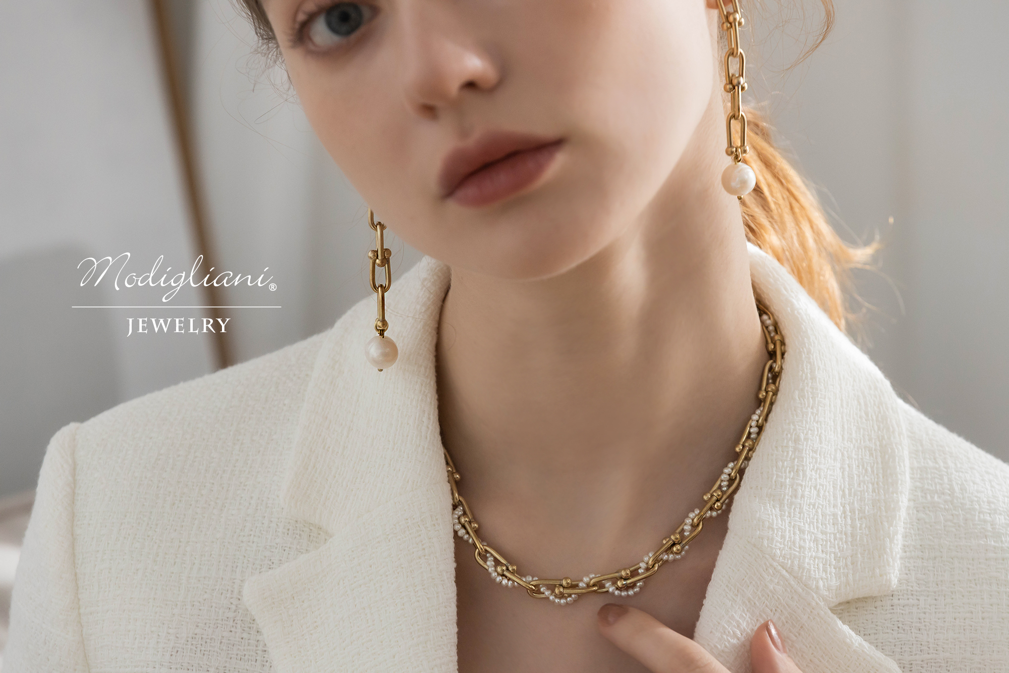 黃銅飾品,黃銅,華麗,項鍊,個性,繁複,天然珍珠,搶眼