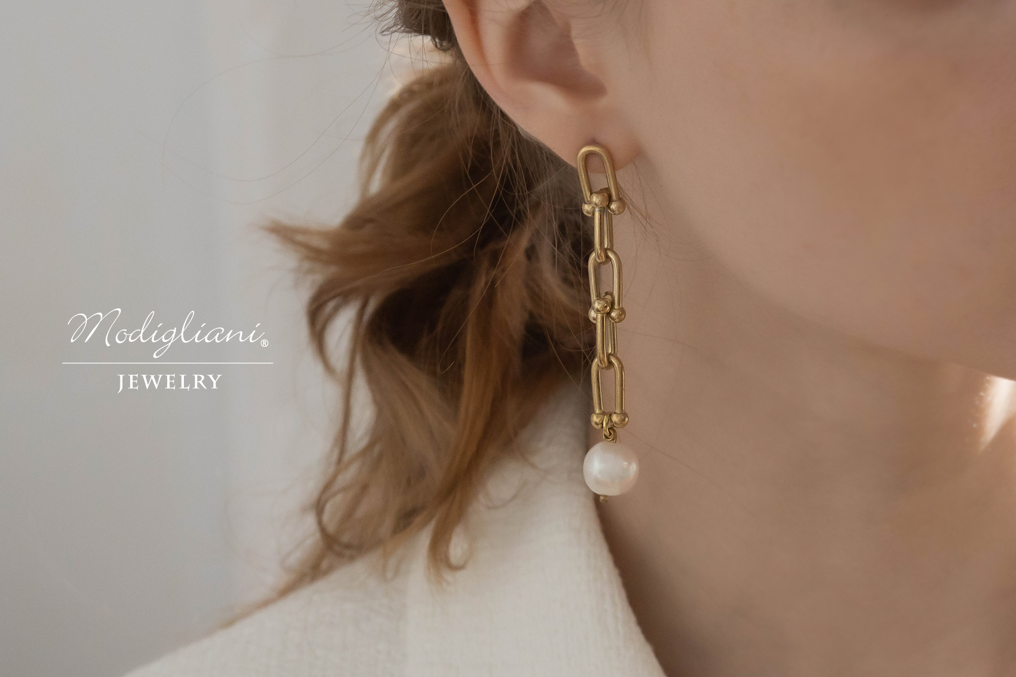 黃銅,黃銅飾品,天然珍珠,耳環,個性,垂墜式耳環