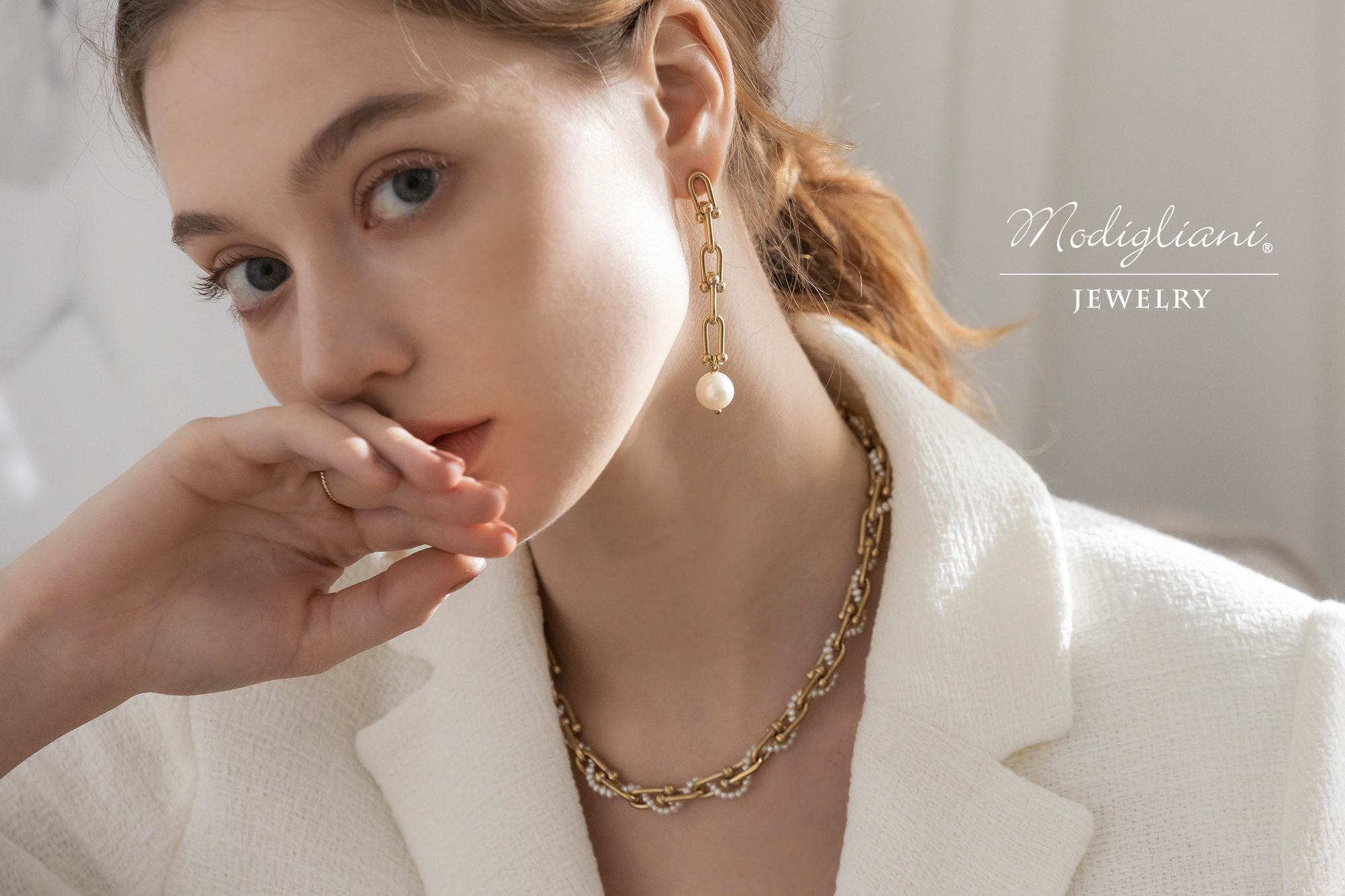 黃銅,黃銅飾品,天然珍珠,耳環,個性,垂墜式耳環