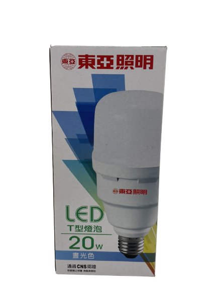 【東亞照明】LED T型燈泡(20W/25W/35W/45W, 晝光色)