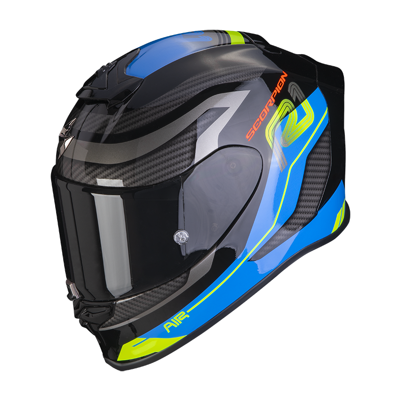 SCORPION EXO-R1 EVO AIR VATIS BLACK/BLUE 黑藍 全罩