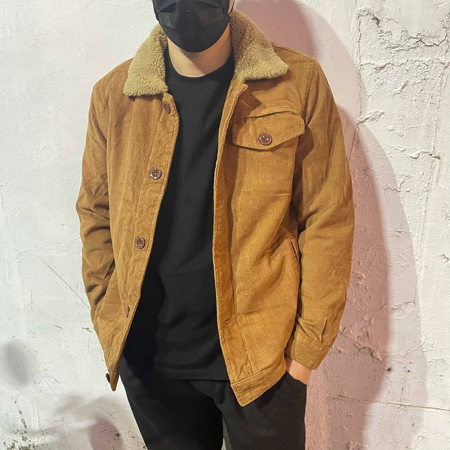 街頭燈芯絨羊羔毛外套 四色 版型偏小 現貨