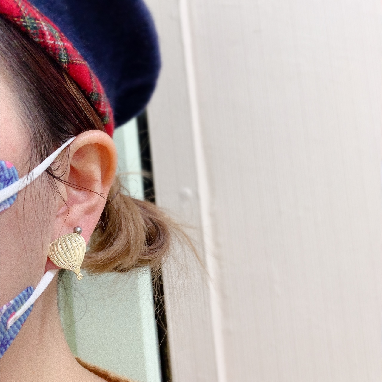 熱氣球&雲朵耳環耳環 (網站限定優惠)