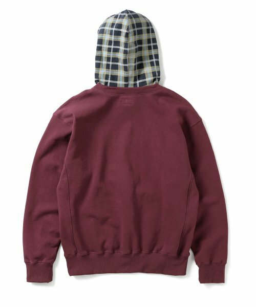 THISISNEVERTHAT Printed Bold Check Hoodie 連帽 長袖 大學T TN213TSWHO09