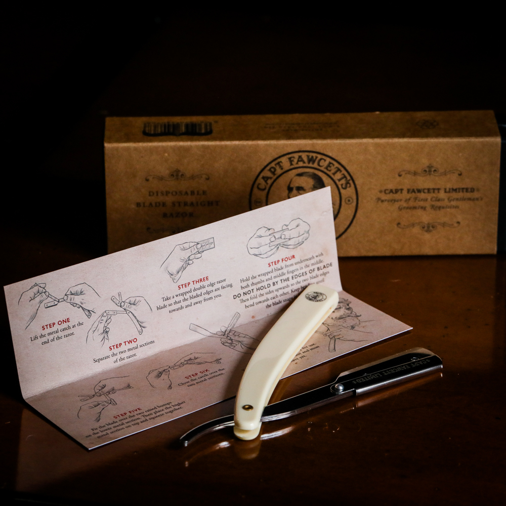 CAPTAIN FAWCETT  直式剃刀