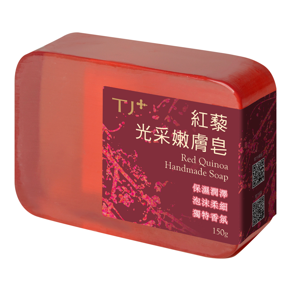 TJ PLUS 紅藜光采嫩膚皂/150g