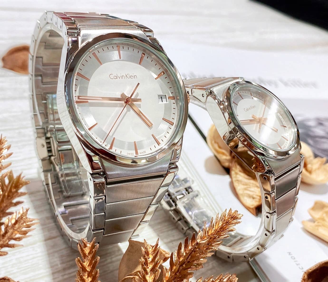 【CALVIN KLEIN】Step系列 城市時尚美學腕錶 K6K31B46 38mm / K6K33B46 30mm 現代鐘錶