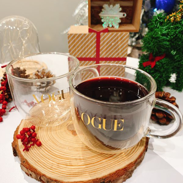 紅琉璃-客製玻璃杯-VOGUE