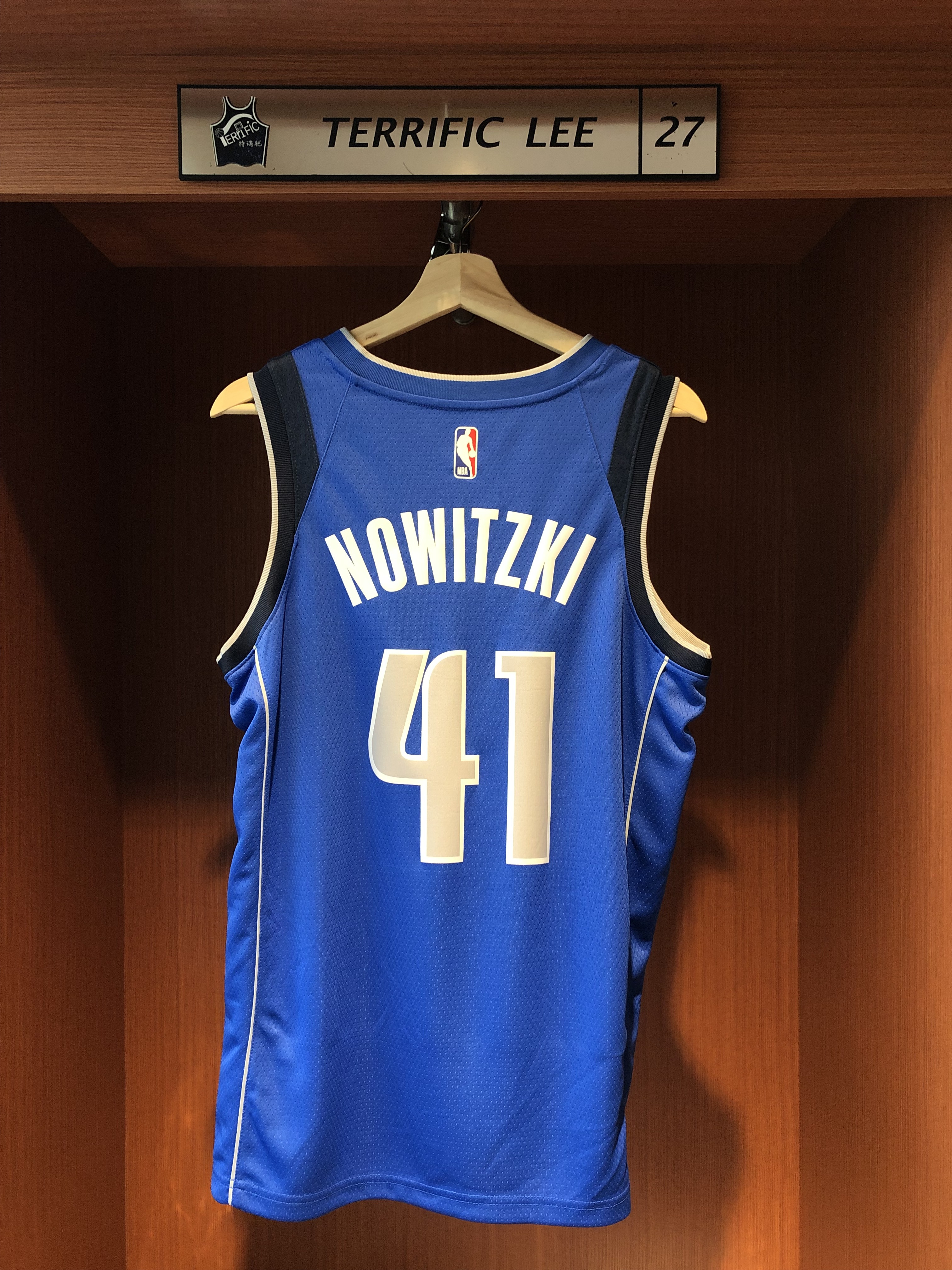 NBA球衣 Dirk Nowitzki 達拉斯小牛藍 Icon Nike Swingman 球迷版 熱轉印 全新