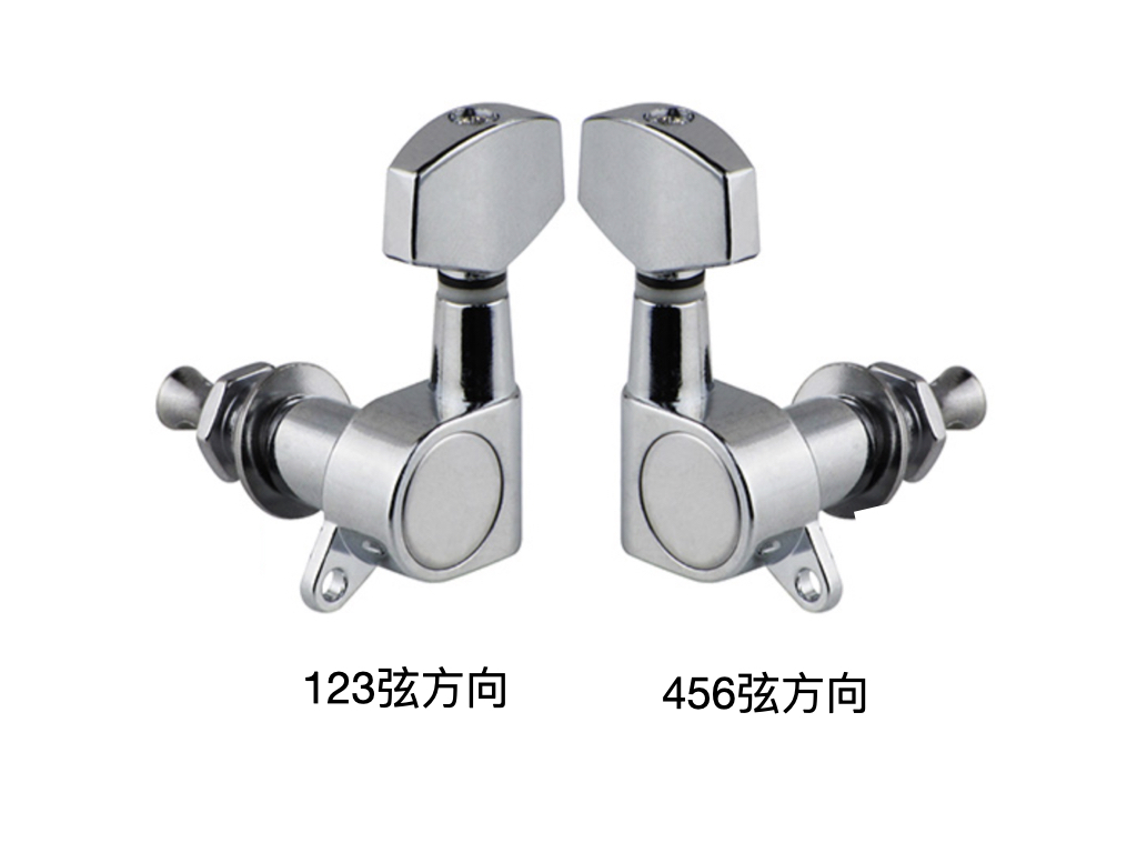 木吉他弦鈕(45度) 吉他零件 弦鈕 Tuner