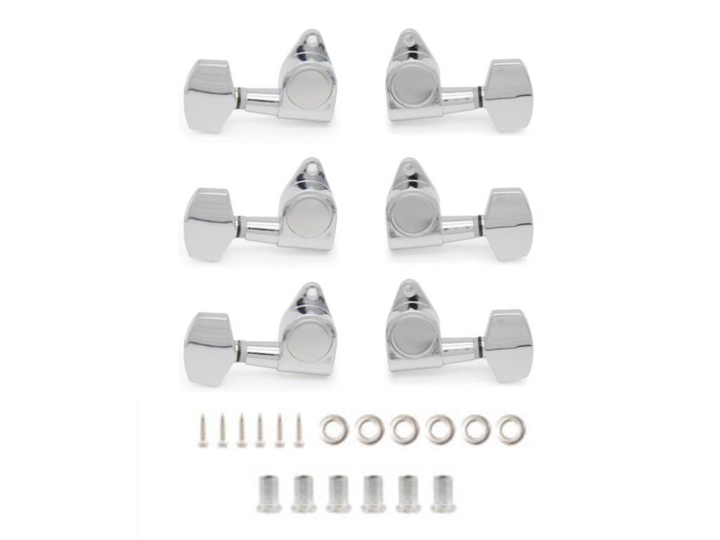 木吉他弦鈕 (90度) Guitar Tuner 吉他零件 皆附螺絲、螺帽