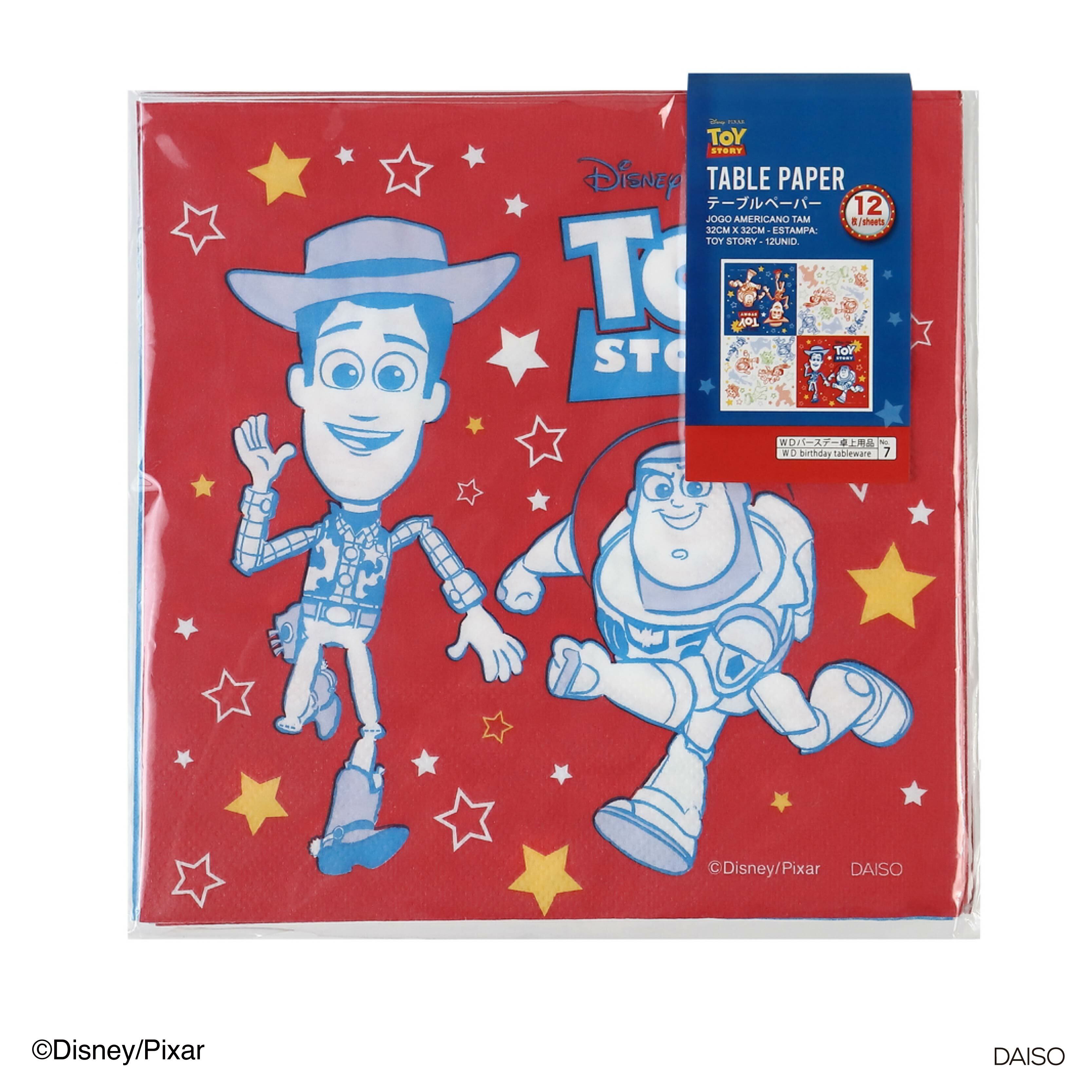 餐墊紙/玩具總動員12入