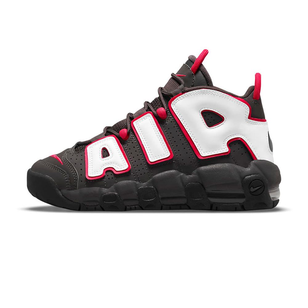 Nike Air More Uptempo (GS) 大童黑白經典大AIR 氣墊運動休閒鞋DH...