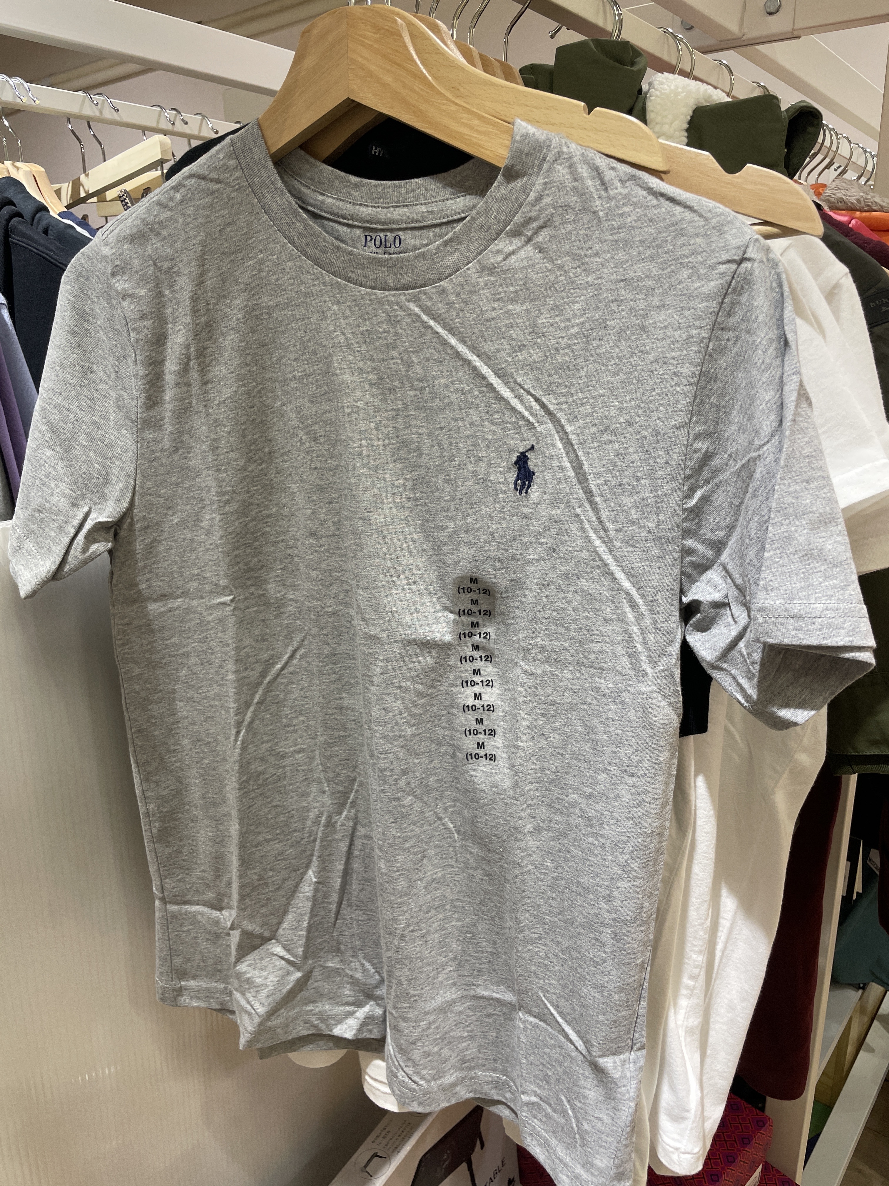 ［盤點清貨］Polo 灰色童裝T恤