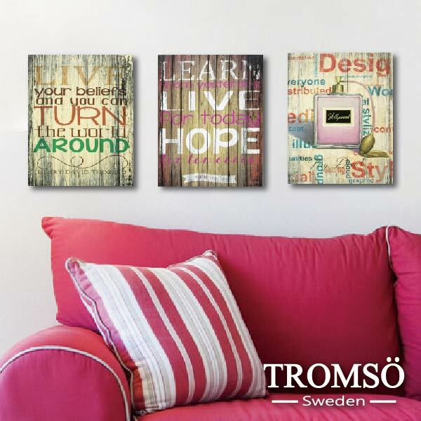 TROMSO時尚無框畫-香水巴黎-W193