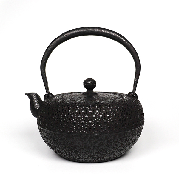 【岩鑄】姥口龜甲 鐵壺1.1L