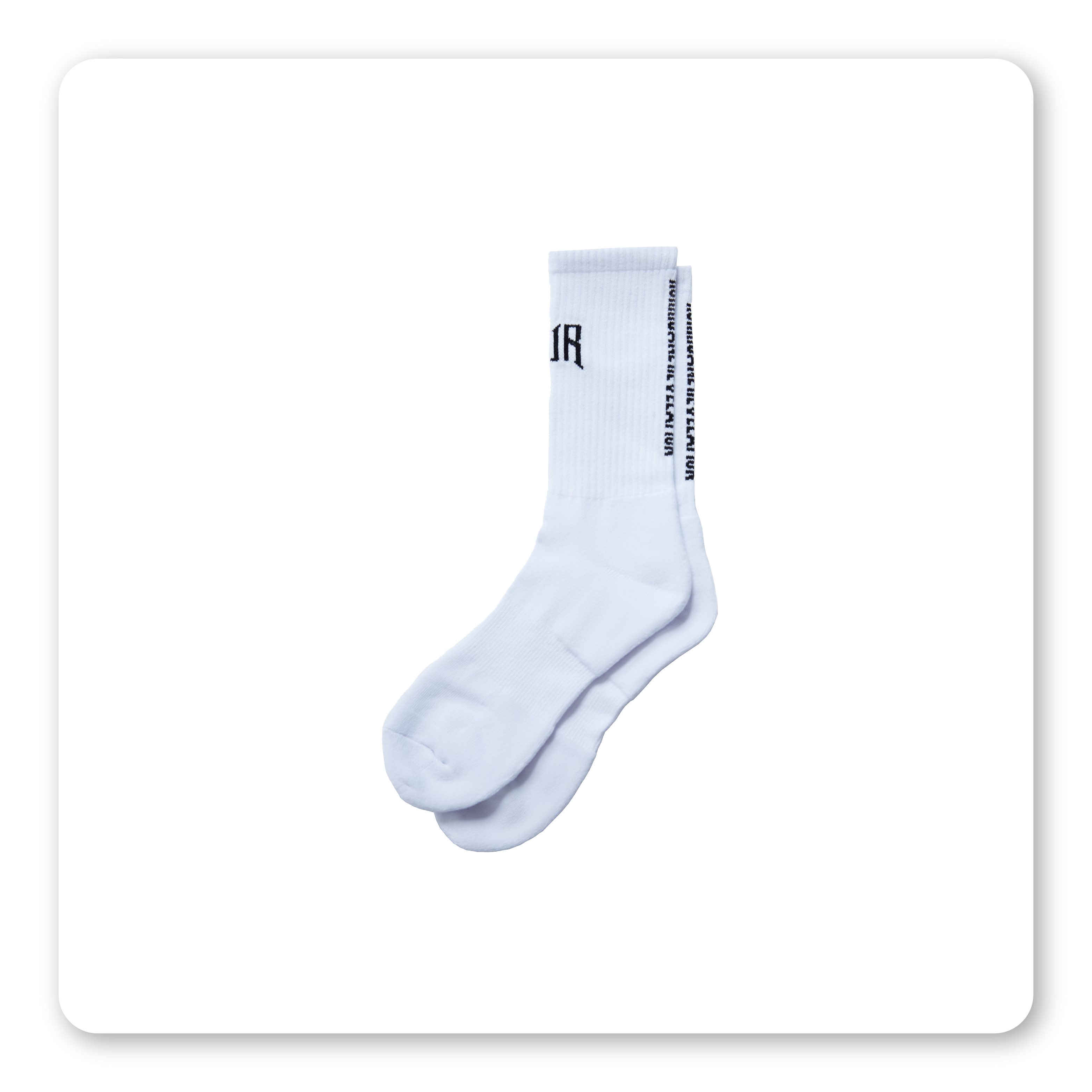 HUR 啟示錄長襪-白色