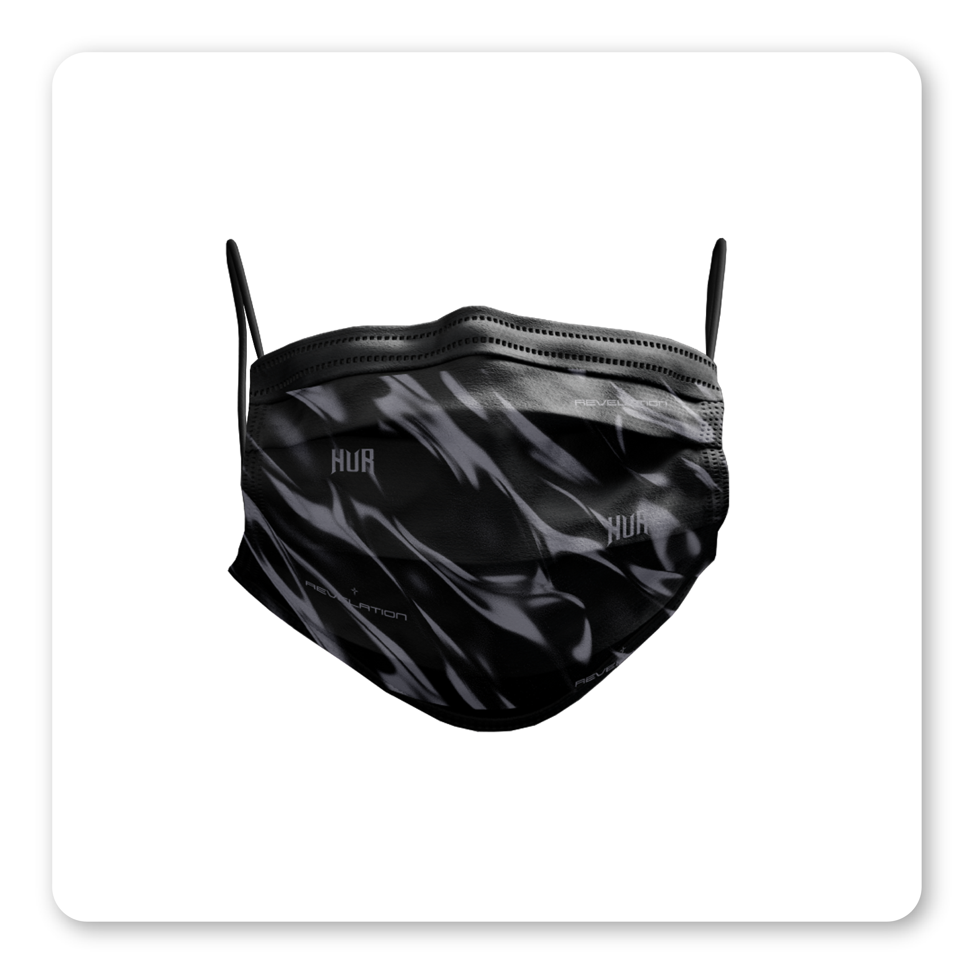 HUR 啟示錄口罩-黑白