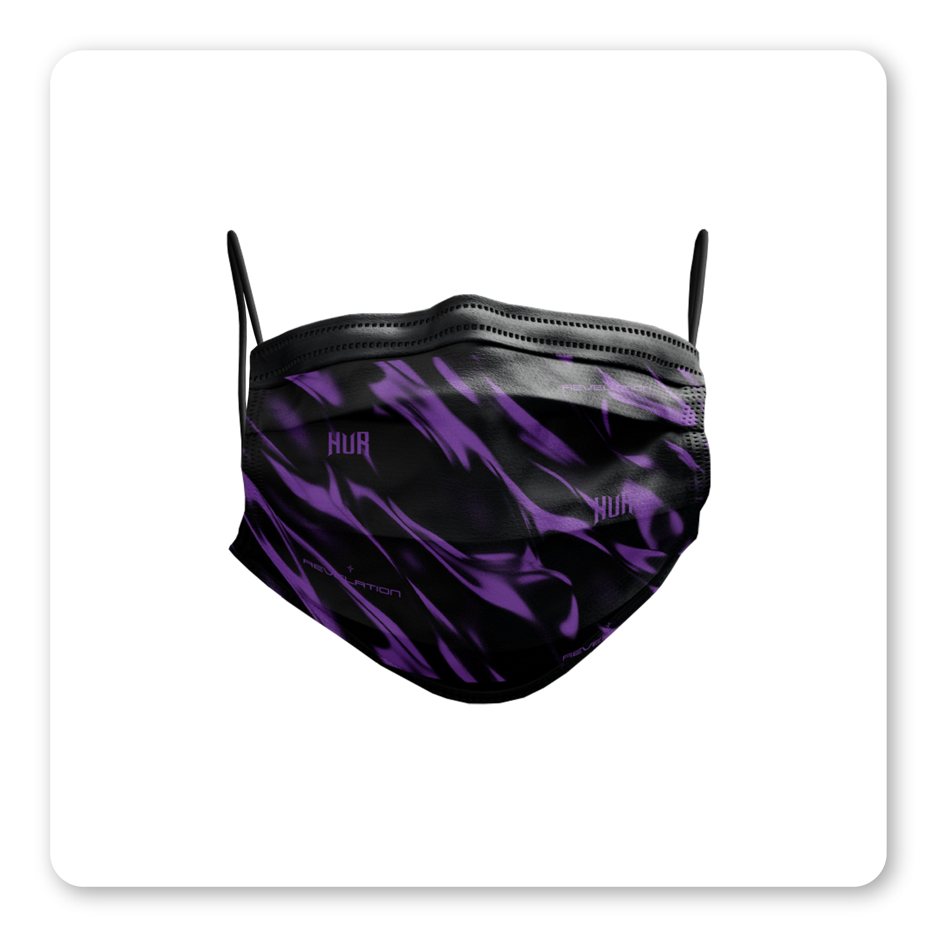 HUR 啟示錄口罩-紫色