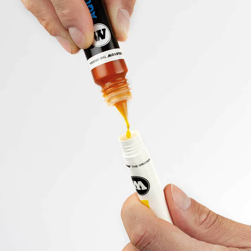 AQUA COLOR BRUSH水性顏料軟筆/Molotow/德國