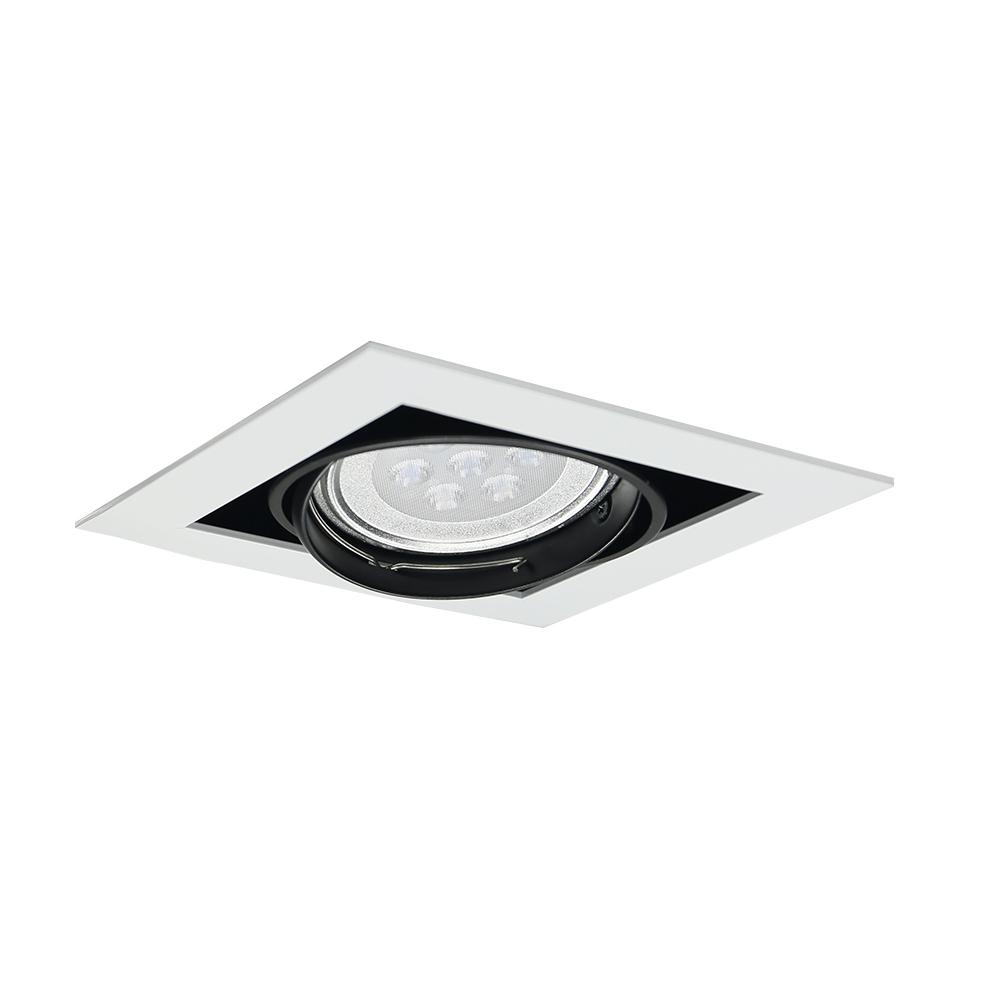 AR111 有邊框 盒燈 9W 高亮度 (單燈) 黑白