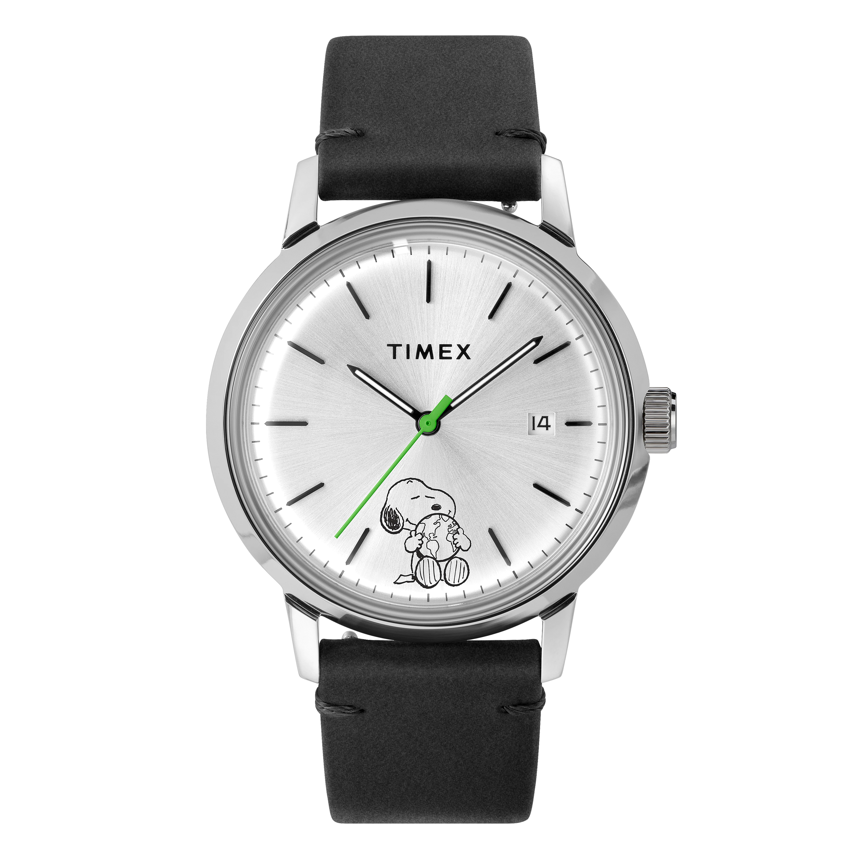 Timex Marlin 花生漫畫 史努比 Snoopy TW2V32600 40mm 皮帶 機械錶