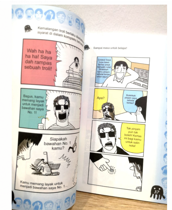 Black Jellyfish Super Asrama Komik Bahasa Melayu