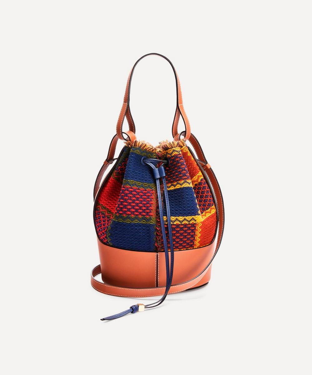 LOEWE Balloon bag RAINBOW Tartan A710AC3X16