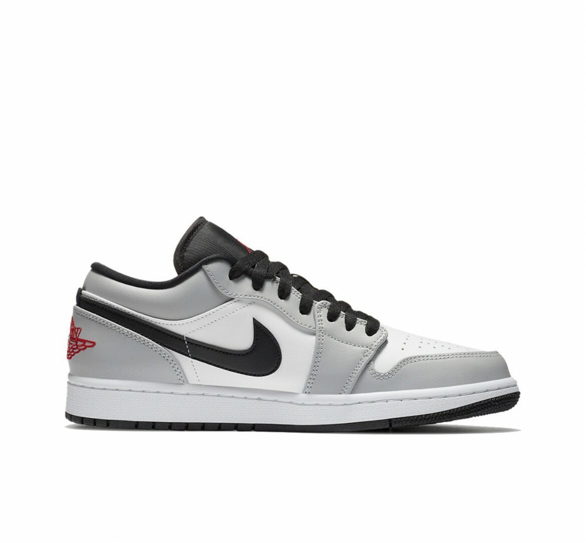 Nike Air Jordan 1 Low "Light Smoke Grey" 煙灰 黑灰白 小Dior