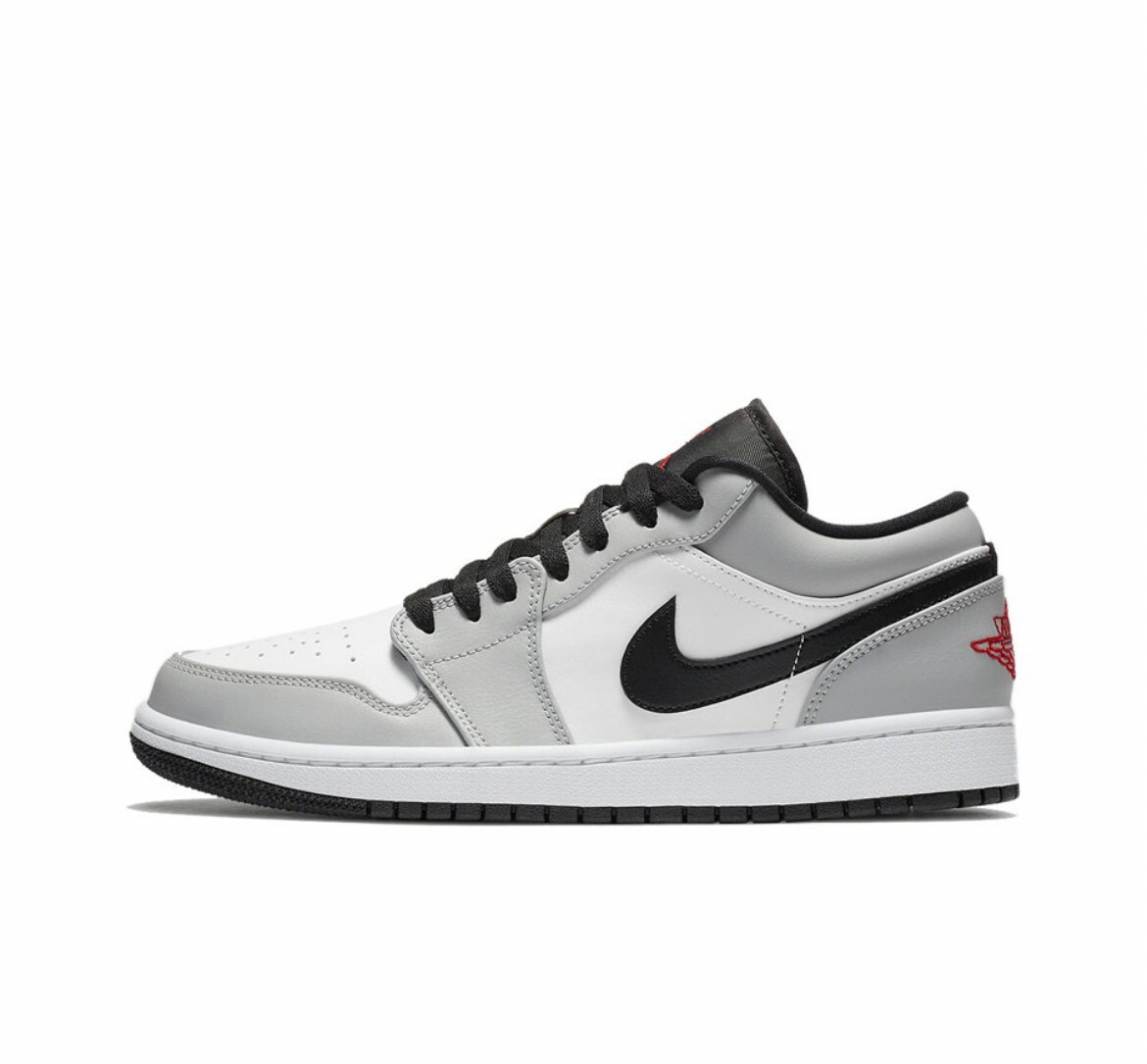 Nike Air Jordan 1 Low "Light Smoke Grey" 煙灰 黑灰白 小Dior