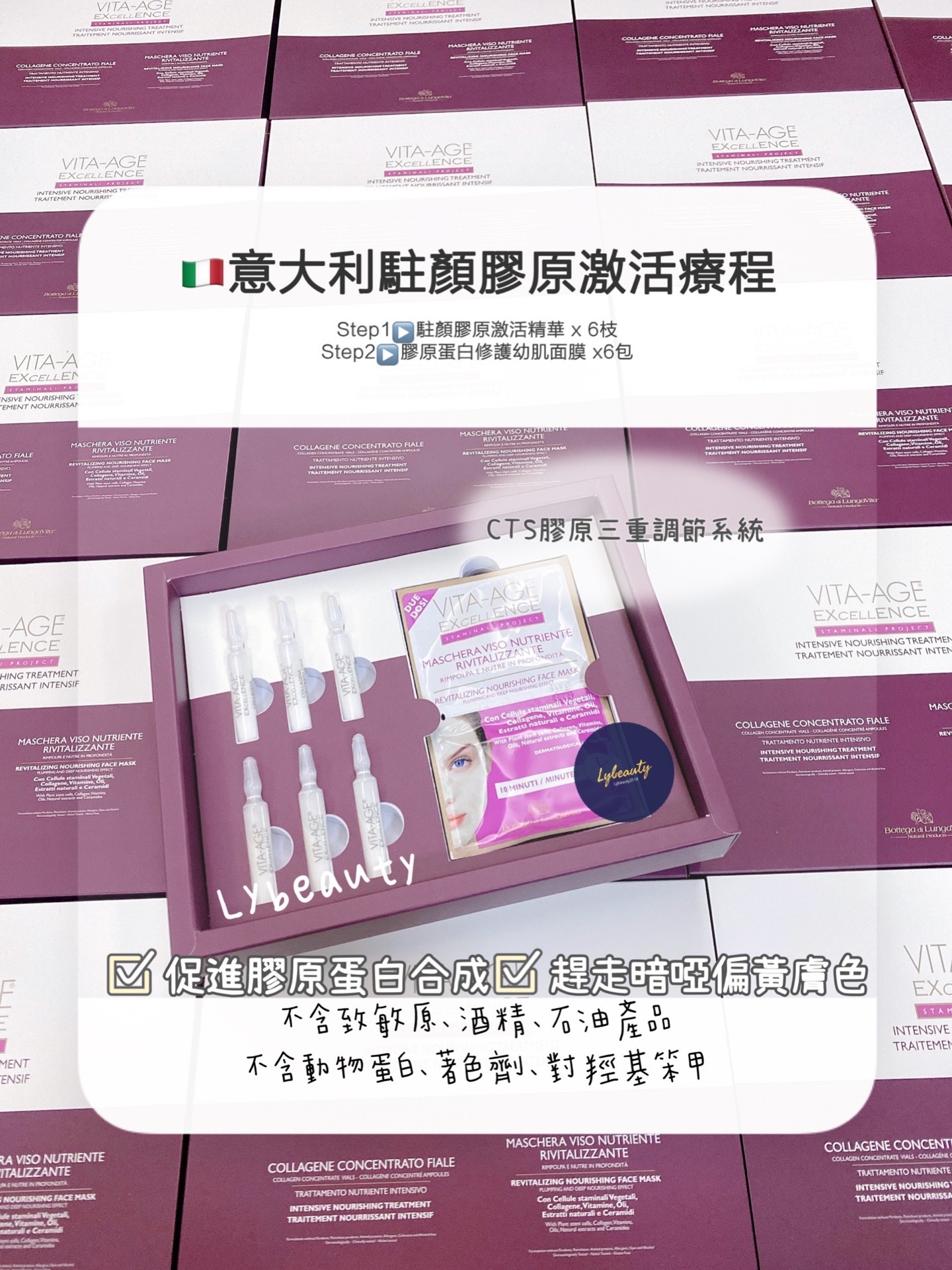 意大利 VITA-AGE 駐顏膠原激活療程
