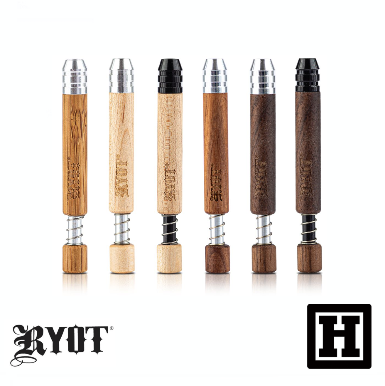 RYOT One Hitter 原木製 一口菸斗