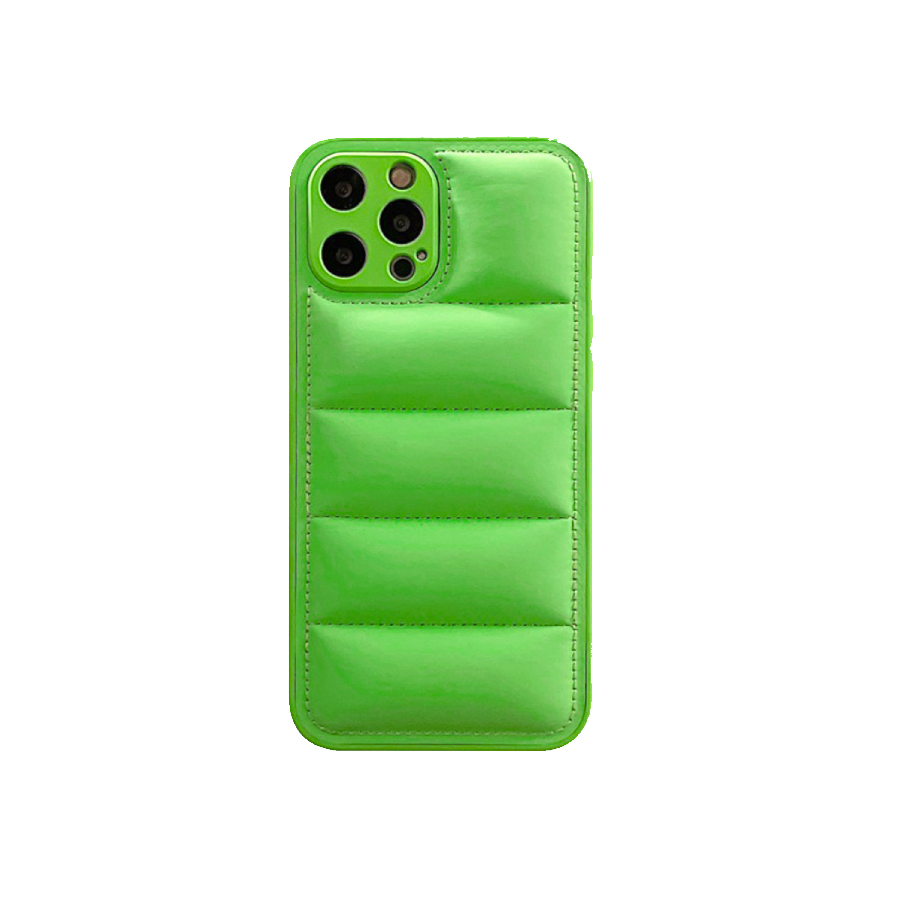 Plain Color iPhone Puffer Case【IN STOCK】