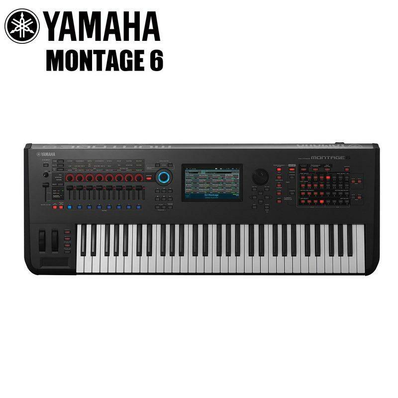 YAMAHA MONTAGE6 61鍵 合成器鍵盤 受訂