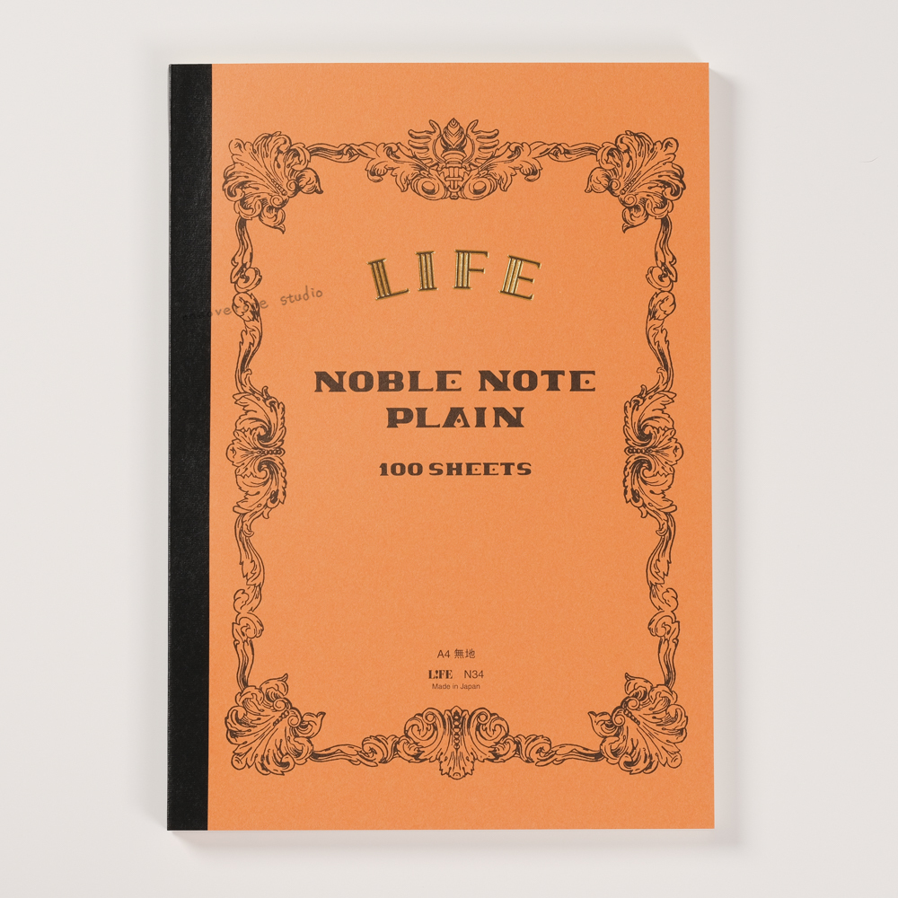 NOBLE經典系列 筆記本 空白 - A4 / B5 / A5 / B6 - LIFE 日本